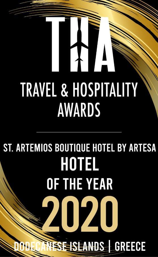 Saint Artemios Hotel And Oriental Suites Rhodes City Bagian luar foto